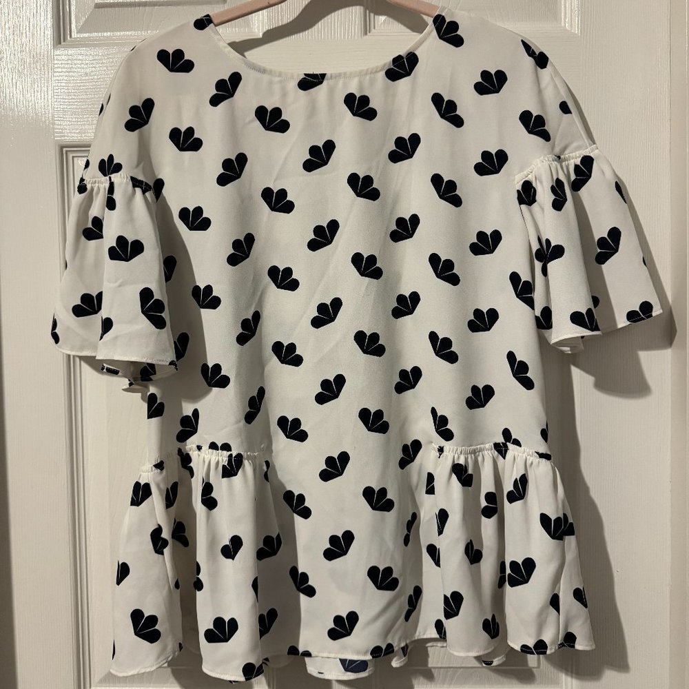 Ann Taylor, Peplum Blouse, M